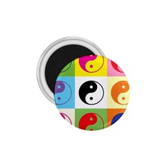 Ying Yang   1 75  Button Magnet by Siebenhuehner