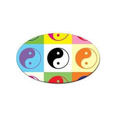 Ying Yang   Sticker 100 Pack (oval) by Siebenhuehner