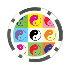 Ying Yang   Poker Chip by Siebenhuehner