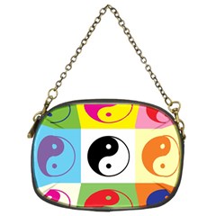 Ying Yang   Chain Purse (two Sided)  by Siebenhuehner