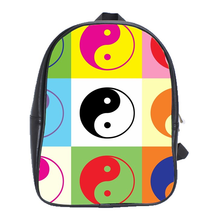 Ying Yang   School Bag (XL)