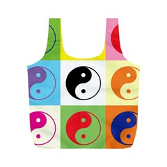 Ying Yang   Reusable Bag (m) by Siebenhuehner