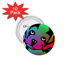 Dog 1 75  Button (10 Pack) by Siebenhuehner