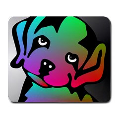 Dog Large Mouse Pad (rectangle) by Siebenhuehner