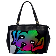 Dog Oversize Office Handbag (one Side) by Siebenhuehner