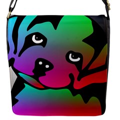 Dog Flap Closure Messenger Bag (small) by Siebenhuehner