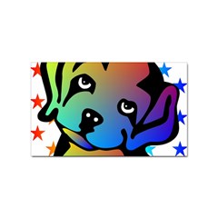 Dog Sticker 10 Pack (rectangle) by Siebenhuehner