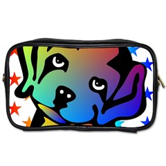 Dog Travel Toiletry Bag (two Sides) by Siebenhuehner