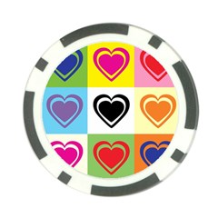 Hearts Poker Chip by Siebenhuehner