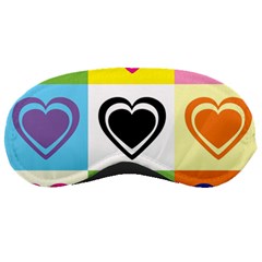 Hearts Sleeping Mask by Siebenhuehner