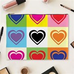 Hearts Cosmetic Bag (XL) Front