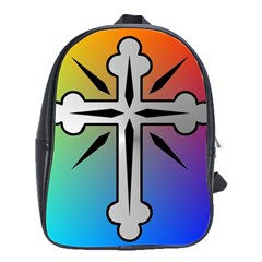 Cross School Bag (large) by Siebenhuehner