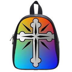 Cross School Bag (small) by Siebenhuehner