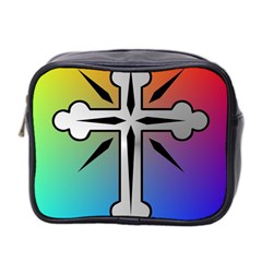 Cross Mini Travel Toiletry Bag (two Sides) by Siebenhuehner