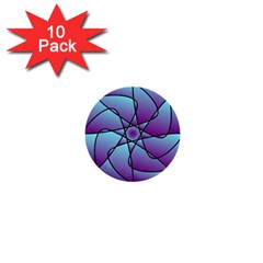 Pattern 1  Mini Button (10 Pack) by Siebenhuehner