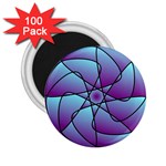 Pattern 2.25  Button Magnet (100 pack) Front