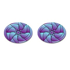 Pattern Cufflinks (oval) by Siebenhuehner