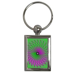 Pattern Key Chain (rectangle) by Siebenhuehner