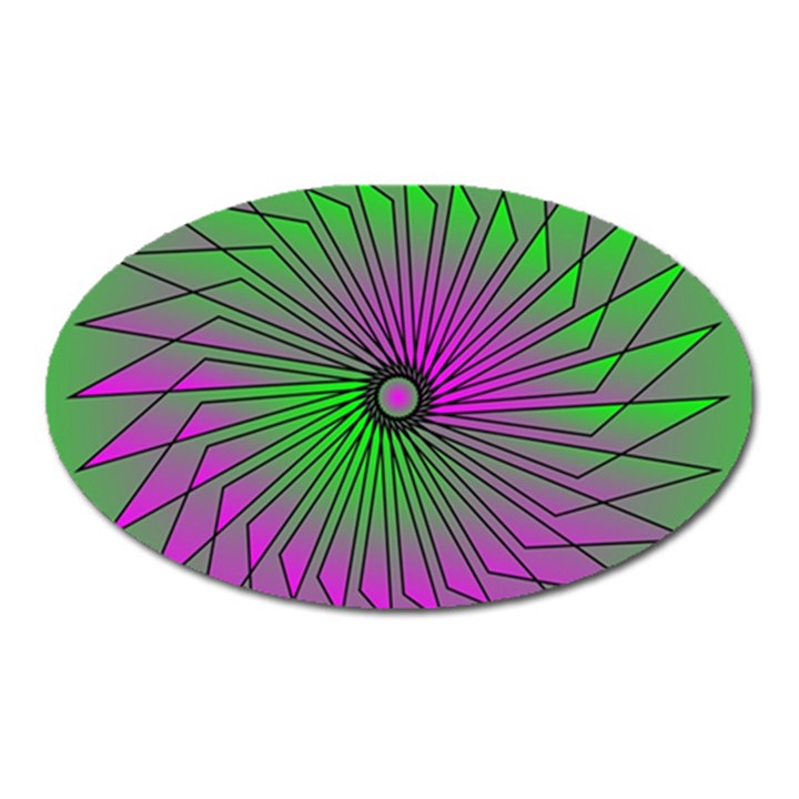 Pattern Magnet (Oval)