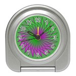 Pattern Desk Alarm Clock Front