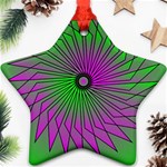 Pattern Star Ornament (Two Sides) Front