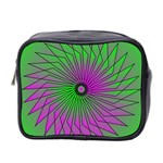 Pattern Mini Travel Toiletry Bag (Two Sides) Front