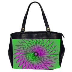 Pattern Oversize Office Handbag (two Sides) by Siebenhuehner