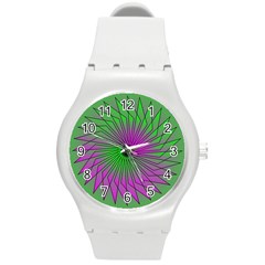 Pattern Plastic Sport Watch (medium) by Siebenhuehner