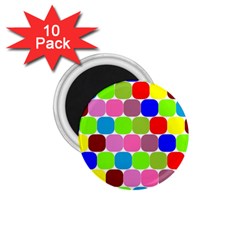 Color 1 75  Button Magnet (10 Pack) by Siebenhuehner