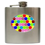 Color Hip Flask Front