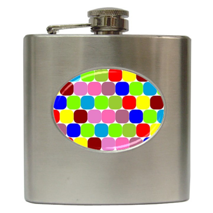 Color Hip Flask