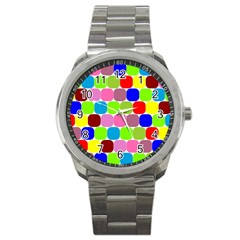 Color Sport Metal Watch by Siebenhuehner