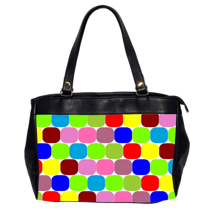 Color Oversize Office Handbag (Two Sides)