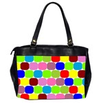 Color Oversize Office Handbag (Two Sides) Back