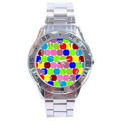 Color Stainless Steel Watch by Siebenhuehner