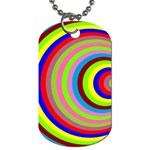 Color Dog Tag (One Sided) Front