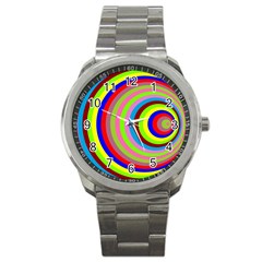 Color Sport Metal Watch by Siebenhuehner