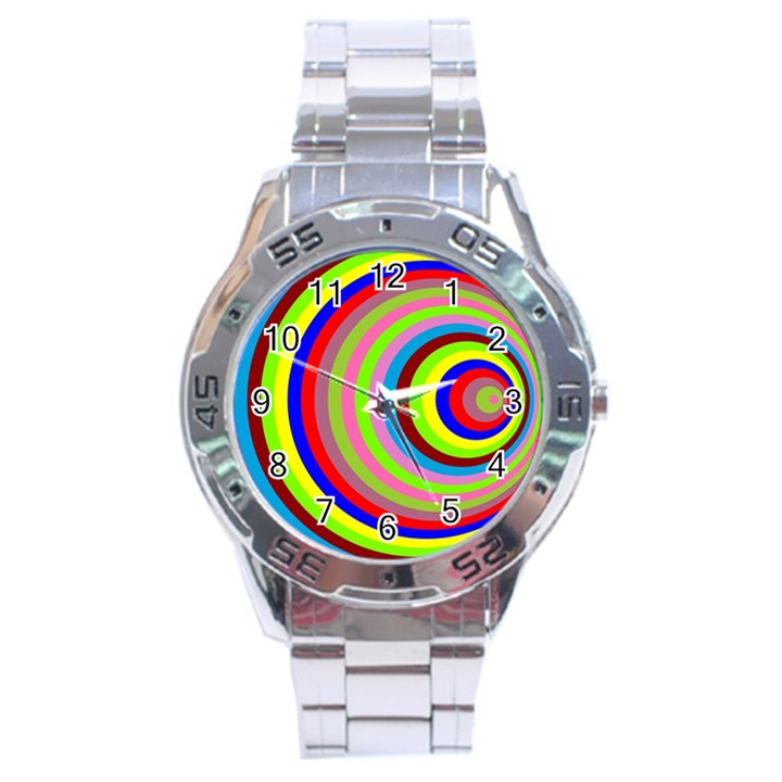 Color Stainless Steel Watch