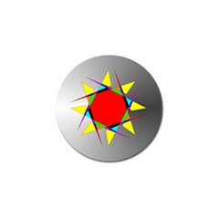 Star Golf Ball Marker 4 Pack by Siebenhuehner