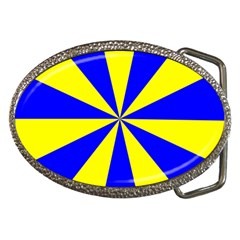 Pattern Belt Buckle (oval) by Siebenhuehner