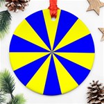 Pattern Round Ornament (Two Sides) Front