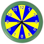 Pattern Wall Clock (Color) Front