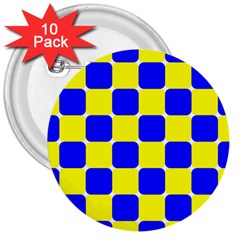 Pattern 3  Button (10 Pack) by Siebenhuehner