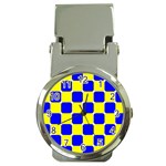 Pattern Money Clip with Watch Front