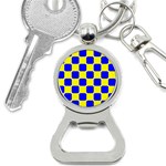 Pattern Bottle Opener Key Chain Front