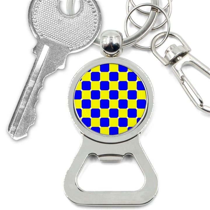 Pattern Bottle Opener Key Chain