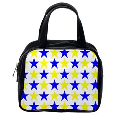 Star Classic Handbag (one Side) by Siebenhuehner