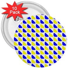 Pattern 3  Button (10 Pack) by Siebenhuehner