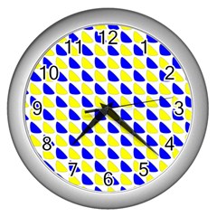 Pattern Wall Clock (silver) by Siebenhuehner