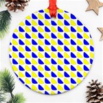 Pattern Round Ornament (Two Sides) Front